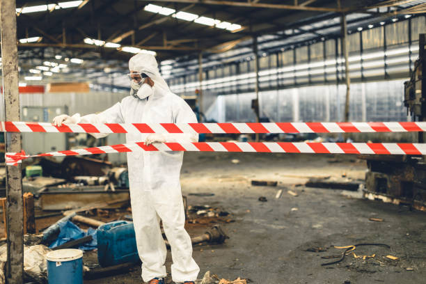 Professional Biohazard technician working in Hancock, WI